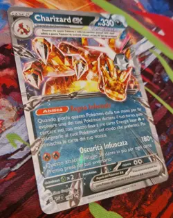Set Carte Pokemon 🇮🇹 Collezione CHARIZARD EX TERACRISTAL - Image 3