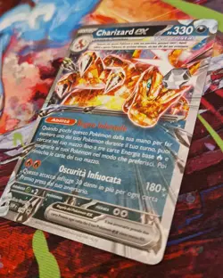 Set Carte Pokemon 🇮🇹 Collezione CHARIZARD EX TERACRISTAL - Image 4