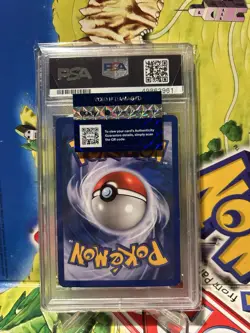 2002 POKEMON EXPEDITION #30 VENUSAUR-HOLO PSA 9 SWIRL - Image 2