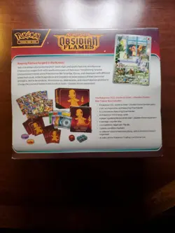 POKEMON SCARLET AND VIOLET OBSIDIAN FLAMES ETB ELITE TRAINER BOX (SEALED) - Image 2