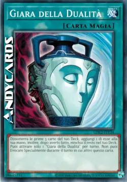 GIARA DELLA DUALITA • (Pot Of Duality) • Comune • LDK2 ITY34 • Unl 2024 • Yugioh - Image 1