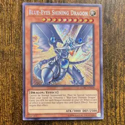 🔥Blue-Eyes Shining Dragon LCKC-EN008 Secret Rare YuGiOh🔥 - Image 2