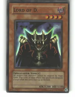 Lord of D. SDK-041 Super Rare Starter Deck: Kaiba Yu-Gi-Oh Moderately Played - Image 1
