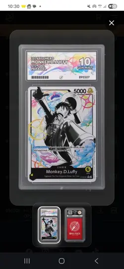 Monkey.D.Luffy ST29-001 Leader Alt Art - Egghead Promo One Piece TCG - ACE 10 - Image 1