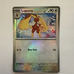 Lopunny Master Ball 084/131 Prismatic Evolutions English Pokemon Card - Image 1