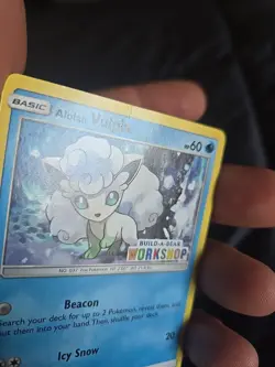 Alolan Vulpix 21/145 Build-A-Bear Workshop Exclusive Promo Card - Image 3