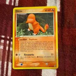 Pokemon Ditto EX Delta Species 61/113 2005 60HP 30 English TCG Card - Image 1