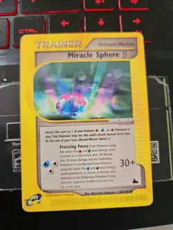 130/144 Miracle Sphere Beta - Skyridge - Pokemon Card - Excellent - WOTC - Image 1