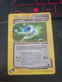 🔥 Pokemon Card | Miracle Sphere y | 131/144 | Skyridge | 2003 | e series 👀🔥 - Image 1