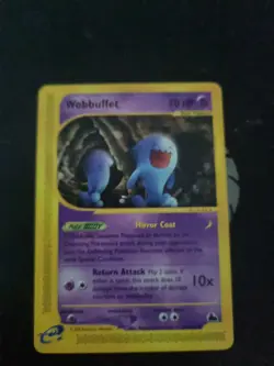 45/144 Wobbuffet - Skyridge - Pokemon Card - Light Play - WOTC - Image 1
