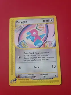 Pokemon Cards - Porygon - 103a/147 Aquapolis Vintage WOTC E Series - 2003 LP - Image 1