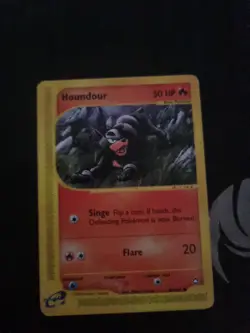 Houndour 86/147 Aquapolis Common Pokemon Card TCG Excellent Condition 2001 WOTC - Image 1