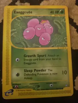 76/147 | Exeggcute | Aquapolis | Pokemon Card | Excellent - Image 1