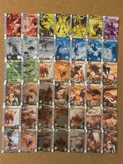 DINOSAUR KING Holo Foil card anime card 42set - Image 1