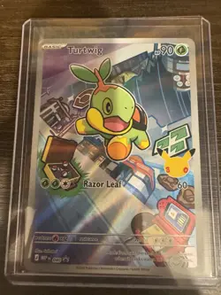 Pokemon Turtwig TCG First Partner Card - Image 1