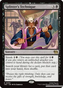 Splinter's Technique [TMT - 80] - NM [Normal] TCG MTG - Image 1