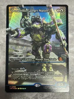 Magic: The Gathering: Donatello, Gadget Master - TMT #283 FOIL - Image 1