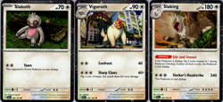 Slakoth 160/193 Vigoroth 161/193 Slaking 162/193 Cosmos Holo Pokemon TCG NM - Image 1