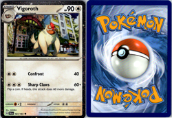 Slakoth 160/193 Vigoroth 161/193 Slaking 162/193 Cosmos Holo Pokemon TCG NM - Image 4