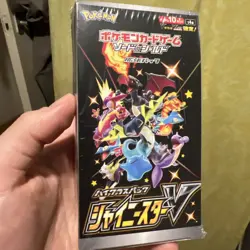 Pokemon Sword & Shield Shiny Star V Booster Box S4a Japanese New Sealed - Image 2