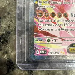 Pokemon TCG Mega Zygarde EX SIR Perfect Order 120/88 Near Mint Perfect - Image 3