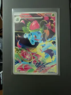 Ivysaur Illustration Rare 134/132 Near Mint Mega Evolution Pokemon TCG English - Image 1