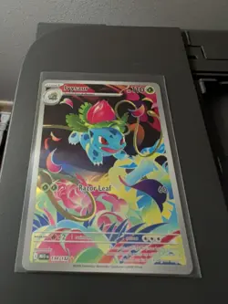 Ivysaur Illustration Rare 134/132 Near Mint Mega Evolution Pokemon TCG English - Image 2