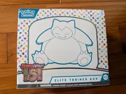 Pokemon TCG Scarlet & Violet 3.5 151 Elite Trainer Box Factory Sealed 820650853159 - Image 1