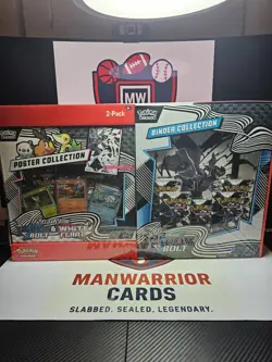 Pokemon Black Bolt and White Flare Binder + Poster Collection Sam's Club Bundles - Image 3