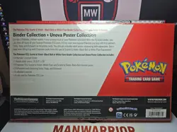 Pokemon Black Bolt and White Flare Binder + Poster Collection Sam's Club Bundles - Image 4