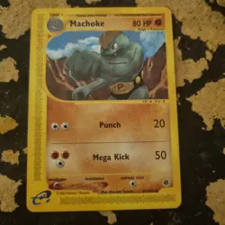 Pokemon TCG Machoke Expedition 85/165 Regular Uncommon Good Condition - Image 1