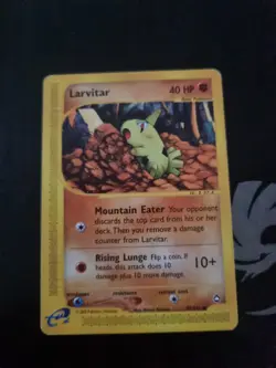 Larvitar 89/147 - Pokemon - Expedition - Aquapolis - WOTC - Vintage - LP - Image 1