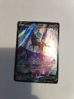 Pokemon TCG Shadow Rider Calyrex V TG17/TG30 Astral Radiance Ultra Rare Holo - Image 1