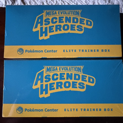2x Ascended Heroes Pokemon Center Exclusive ETB Elite Trainer Box Factory Sealed - Image 2