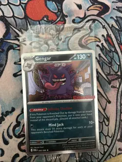 Pokemon TCG Gengar Gamestop Exclusive Stamped Promo Perfect Order Sealed - Image 1
