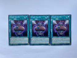 3 x MZMU-EN026 Chaos Distill Super 1st Ed Playset YuGiOh - Image 1