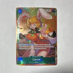 One Piece CCG Carrot OP08-023 Two Legends Holo Parallel Foil SR 6000 Namco-alt - Image 1