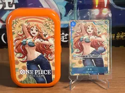 NAMI P-112 ASIA PROMO Mini-tin Pack Set vol.2 One Piece Asia Exclusive SEALED - Image 1