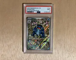 2025 POKEMON BLK EN-BLACK BOLT ILLUSTRATION RARE #105 SEISMITOAD PSA 9 - Image 1