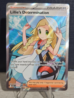 Lillie's Determination - 169/132 Ultra Rare ME01: Mega Evolution NM Pokemon Card - Image 1