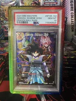 Zamasu, Scheme Wish DBR BT25-142 Dragon Ball Rare Super Card Masters Card - Image 1