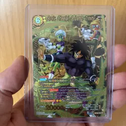 Dragonball Suoer Card Game Broly Cheelai Lemo Trinity BT30-146 CR Englisch - Image 1