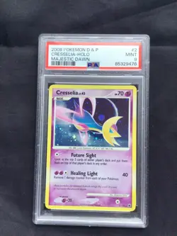 Pokemon Cards: Majestic Dawn Rare Holo: Cresselia 2/100 PSA 9 - Image 1