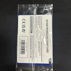 Perfect Order Prerelease Staff Promo 4 cards Sealed!!! - Image 2