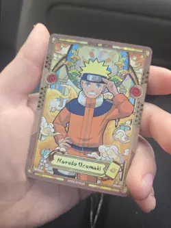 Naruto Uzumaki NRV01-SP-001L5 English Naruto Kayou Card Heavens Scroll NM - Image 1