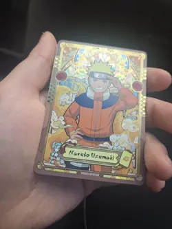 Naruto Uzumaki NRV01-SP-001L5 English Naruto Kayou Card Heavens Scroll NM - Image 2