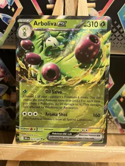 Pokemon TCG Arboliva EX Destined Rivals Card 023/182 - Image 1