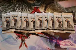10 x JAPANESE MTG Final Fantasy Play Booster Pack - Image 1