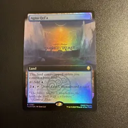 Agna Qel'a Foil Extended Art- MTG Avatar: The Last Airbender TLA NM - Image 1