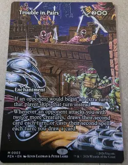 Trouble in Pairs (Borderless) Teenage Mutant Ninja Turtles Source Material... - Image 1